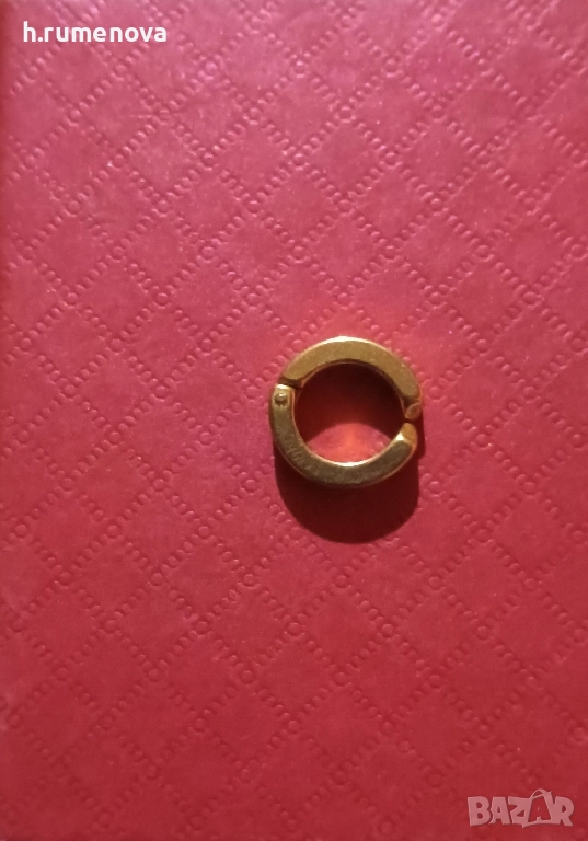 Висококачествени кръгли пънк обеци , снимка 1