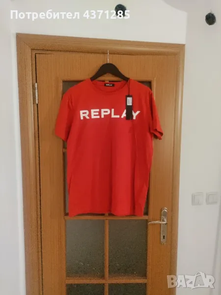 replay t-shirt(тениска размер L ), снимка 1