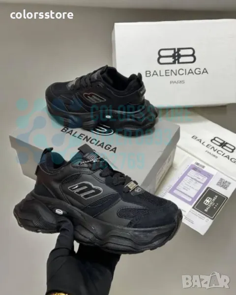 Мъжки черни маратонки Balenciaga/BR77x, снимка 1