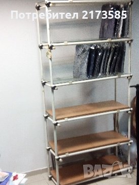 Стелаж - тръбен, разглобяем, снимка 1