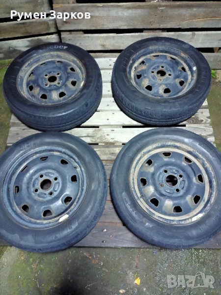 4 бр. джанти с гуми 175/65/14, Тойота Ярис, снимка 1