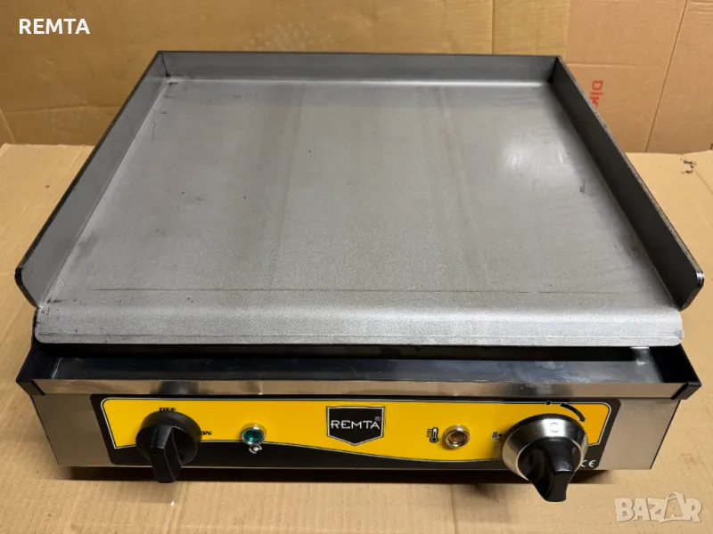 Електрическа скарa стоманена плоча гладкa 50/52см (2,5 kW) Турска, снимка 1