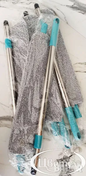 Телескопична, плоска четка за почистване, снимка 1