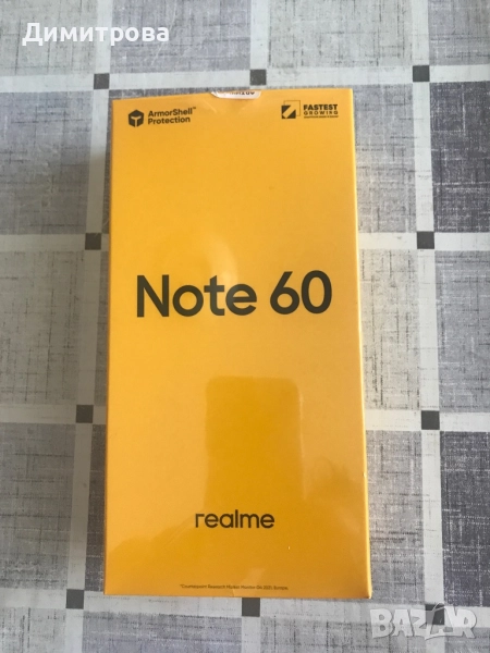 Мобилен телефон Realme Note 60 с протектор, снимка 1