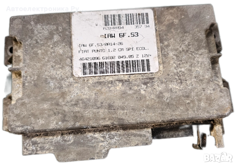 компютър FIAT PUNTO 1.2i IAW 6F.S3 / 46421096, снимка 1