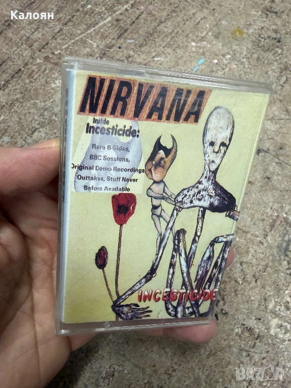 Аудио касета NIRVANA - Incesticide, снимка 1