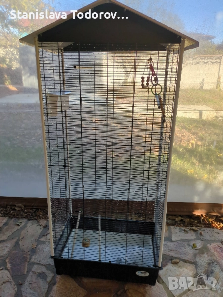 Голяма клетка, волиера, кафез за птици, снимка 1