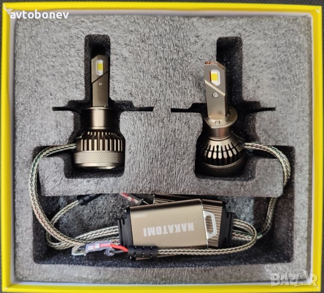 LED Крушки NAKATOMI(NAKAMOTO) H1/12-24V/60W CANBUS, снимка 1