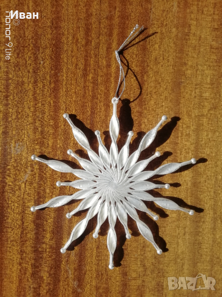 Играчка за елха звезда - само по телефон!, снимка 1