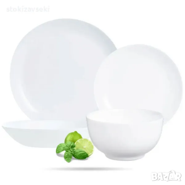 Сервиз за хранене от 16 части Luminarc Diwali – Елегантност и функционалност в един комплект, снимка 1