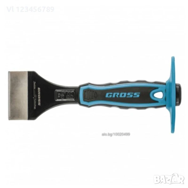 Секач Gross, 215x60 мм-2-3/8” с протектор, снимка 1