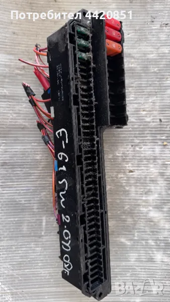 Контролен Модул (Бушонно Табло BSI / BSM ) за BMW E60 - 6957330-02, снимка 1