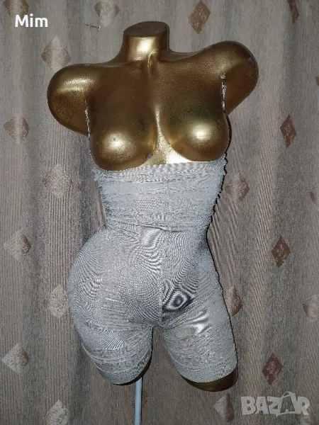 XS Моделиращо боди боди с отворено дъно с крачоли , снимка 1