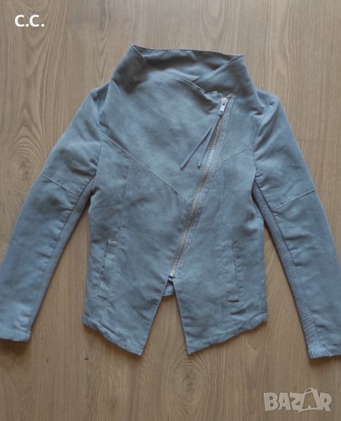 Сиво яке H&M, р-р 34, цена 20 лв, снимка 1