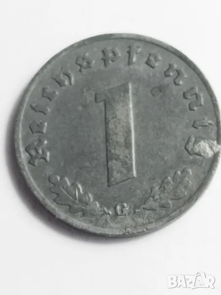 1 пфениг 1941г. Германия, снимка 1