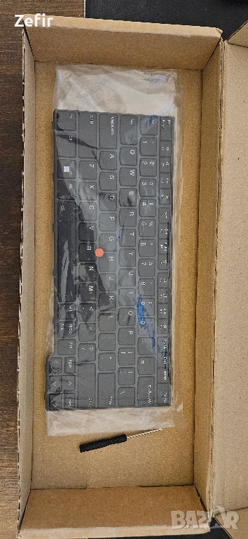 Клавиатура US QWERTY Lenovo ThinkPad P14s 4 P14s 3 L14 4 T14 4 T14 3, снимка 1