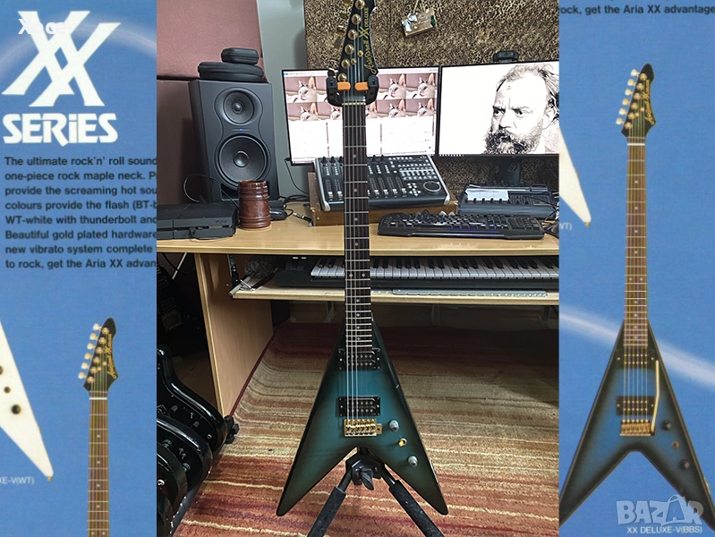 Aria Pro II XX Deluxe 80’s. Произведено в Япония., снимка 1