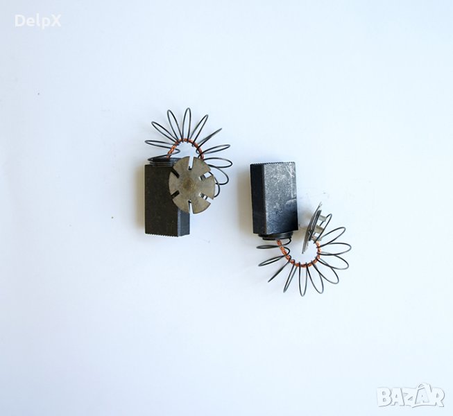 Българска въглено-графитна четка с пружина и накрайник профил 8x16x28,5mm, снимка 1