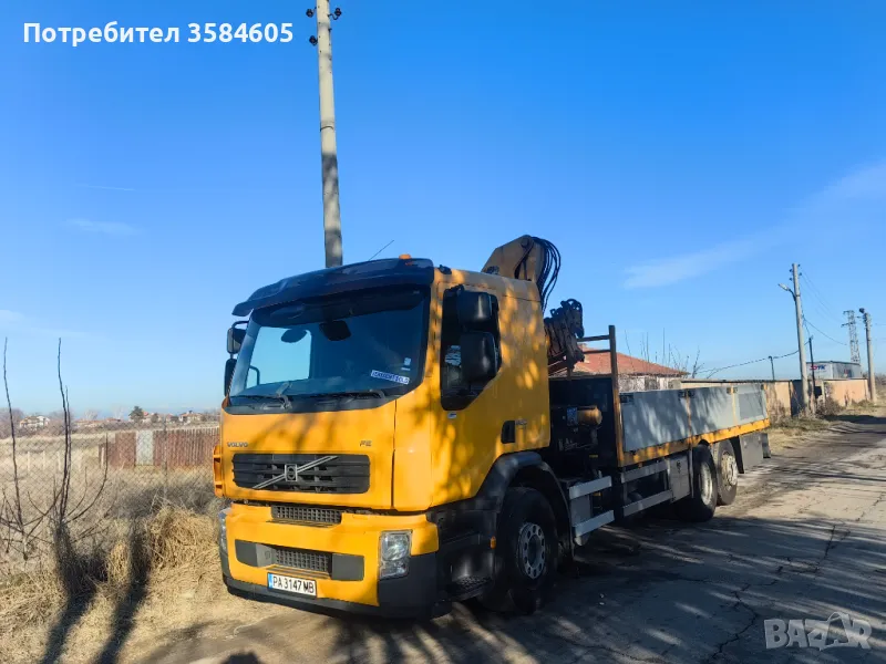 Транспортни услуги, бордови камион с кран. , снимка 1