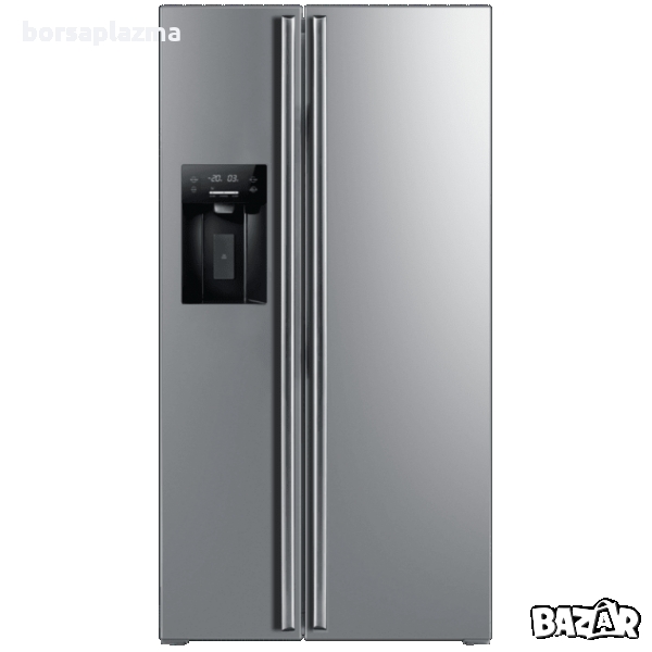 Хладилник с фризер Finlux SBS-540IGIX , 556 l, F , No Frost , Инокс, снимка 1