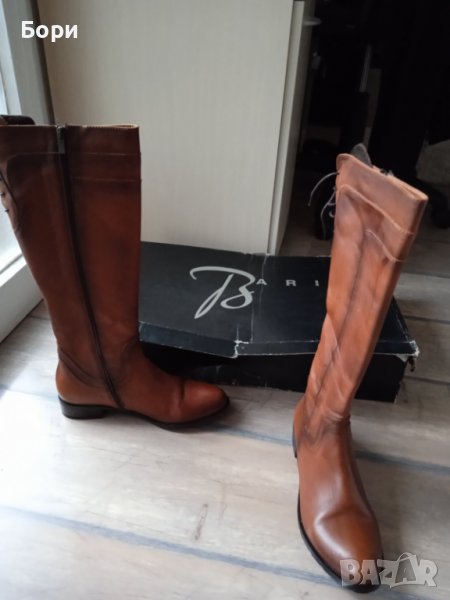 Дамски ботуши естествена кожа нови, снимка 1