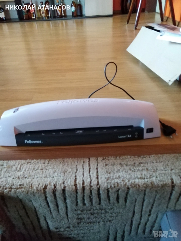 Ламинатор Fellowes Lunar A 3, снимка 1