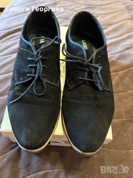 Елегантни обувки, естествен велур, снимка 1