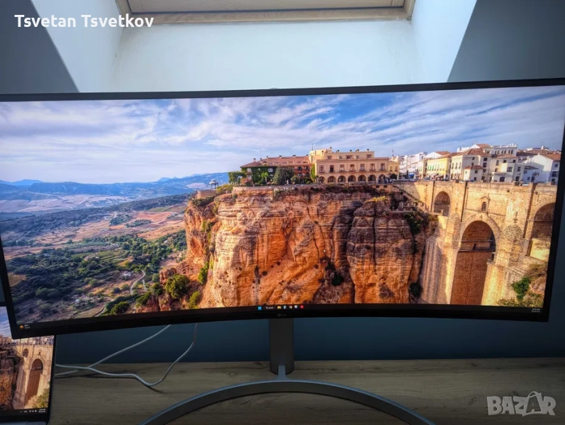 Монитор LG 38WN95CP-W 38" с Гаранция, снимка 1