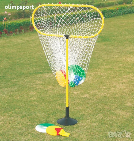 Игра за хвърляне в цел с 4 диска Предлага се в комплект с 4 пластмасови диска. , снимка 1