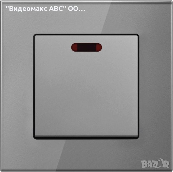 Ключ за бойлер, 45А, комплект с кристална рамка "LUX-ON" - БЯЛ, СИВ, ЧЕРЕН, снимка 1