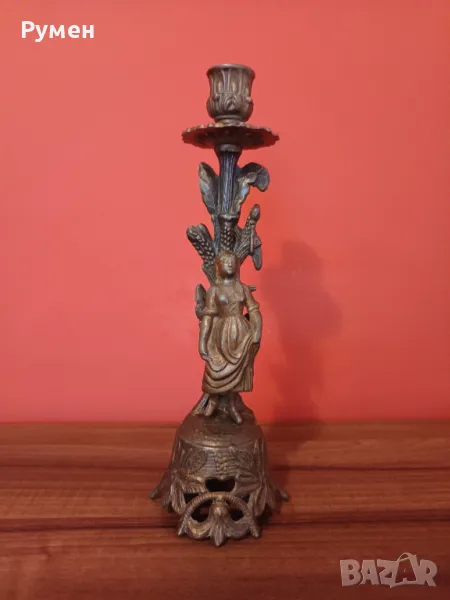 Антикварен,френски свещник!!!, снимка 1