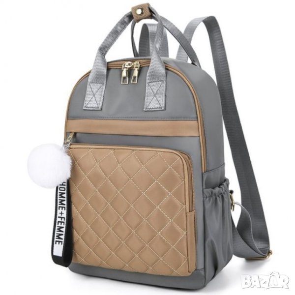 Дамска раница Femme Grey, снимка 1