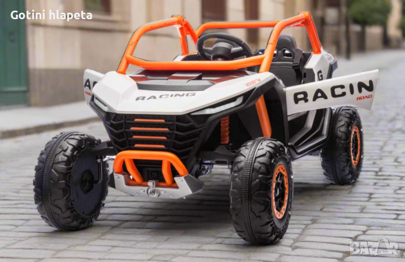 Двуместен акумулаторен джип UTV RACING 4X4 24V, снимка 1