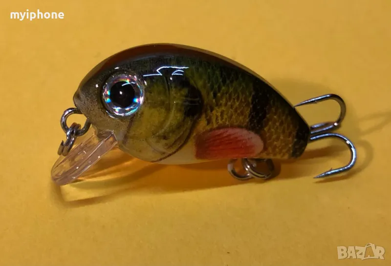  6 броя 28мм 2г  Риболовен потъващ воблер за щука/тролинг Комплект дрънкащи примамки, снимка 1