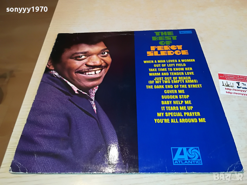 PERCY SLEDGE-MADE IN GERMANY 1504220937, снимка 1