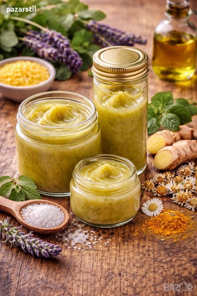 Домашни билкови мехлеми , снимка 1