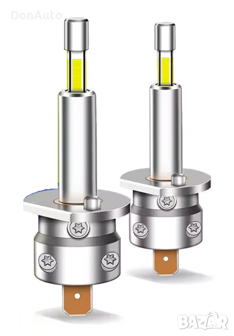 H1 LED крушки - 6000K, снимка 1