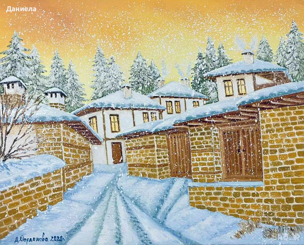 Авторски картини с маслени бои(всички картини са с 20%та отстъпка), снимка 1