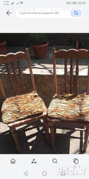 Дървени столове, снимка 1