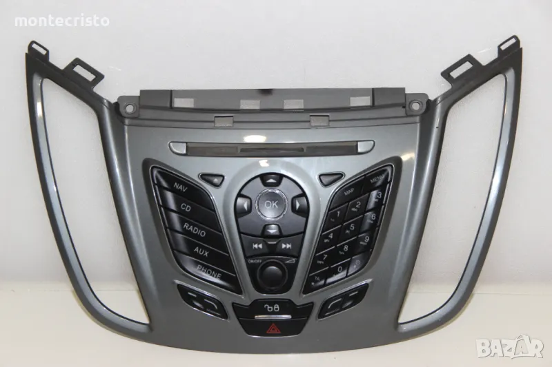 Панел CD RADIO AUX NAVI PHONE Ford Focus C-Max (2010-2014г.) AM5T18K811CD Cmax, снимка 1