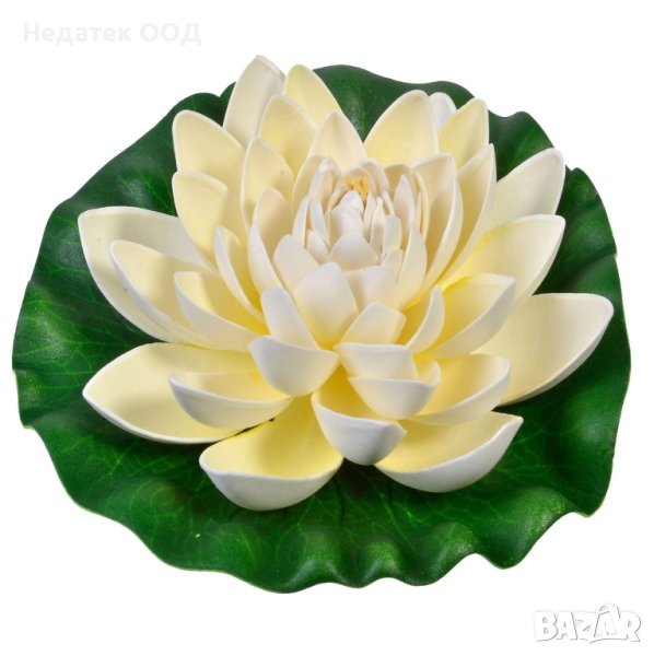 Плаваща водна лилия,  Пластмасова, 21см, снимка 1