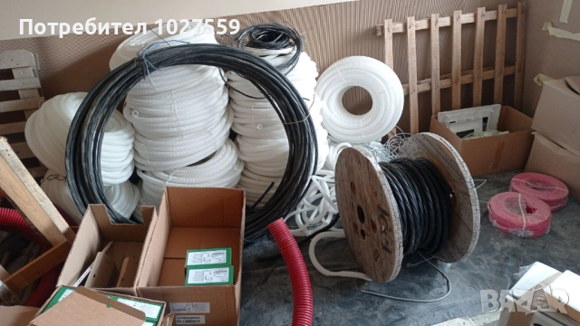 Кабел СВТ 5х10мм2, СВТ 5х16мм2, гофрирана тръба ф23