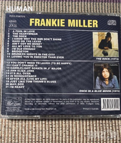 Frankie Miller,Smokie,Chris Norman, снимка 9 - CD дискове - 41897718