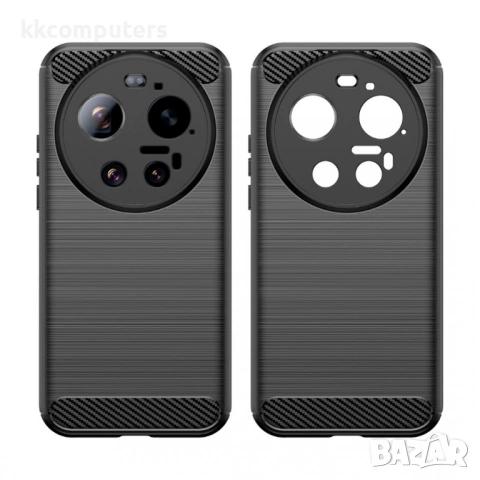 WANLONFENG LS Калъф за Xiaomi 17 Ultra 5G - TPU, Четкана текстура, С включено стъкло, 3 цвята, снимка 10 - Калъфи, кейсове - 53727337