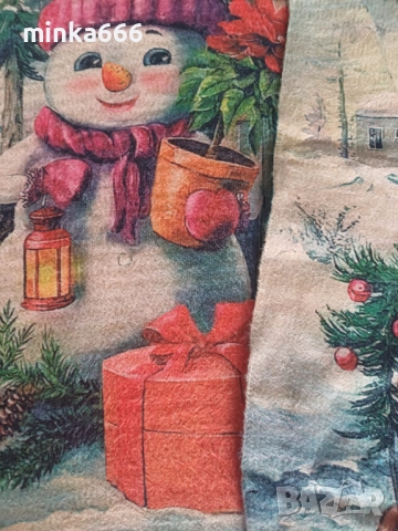 Коледен дамски пуловер, снимка 3 - Блузи с дълъг ръкав и пуловери - 52709254