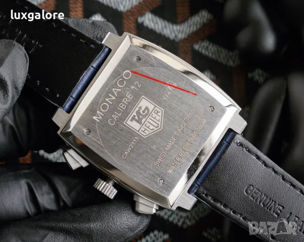 Мъжки часовник TAG Heuer Monaco Calibre 12 с кварцов механизъм, снимка 6 - Мъжки - 49463350