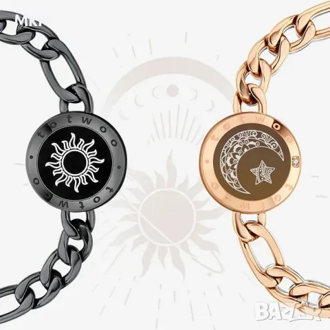 TOTWOO Candy Комплект гривни за влюбени !!! , снимка 2 - Бижутерийни комплекти - 49076449