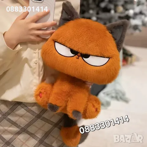 Сърдито коте Ядосана котка Cool Kitten Плюшена , снимка 2 - Плюшени играчки - 55798715