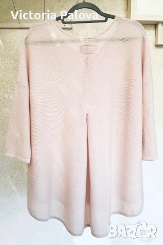 Красива блуза-туника THE LOVELY BRAND 100% кашмир, снимка 10 - Блузи с дълъг ръкав и пуловери - 52323899