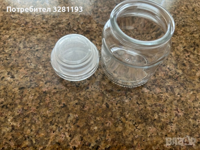 Чисто нови стъклени бурканчета, снимка 3 - Аксесоари за кухня - 53214655
